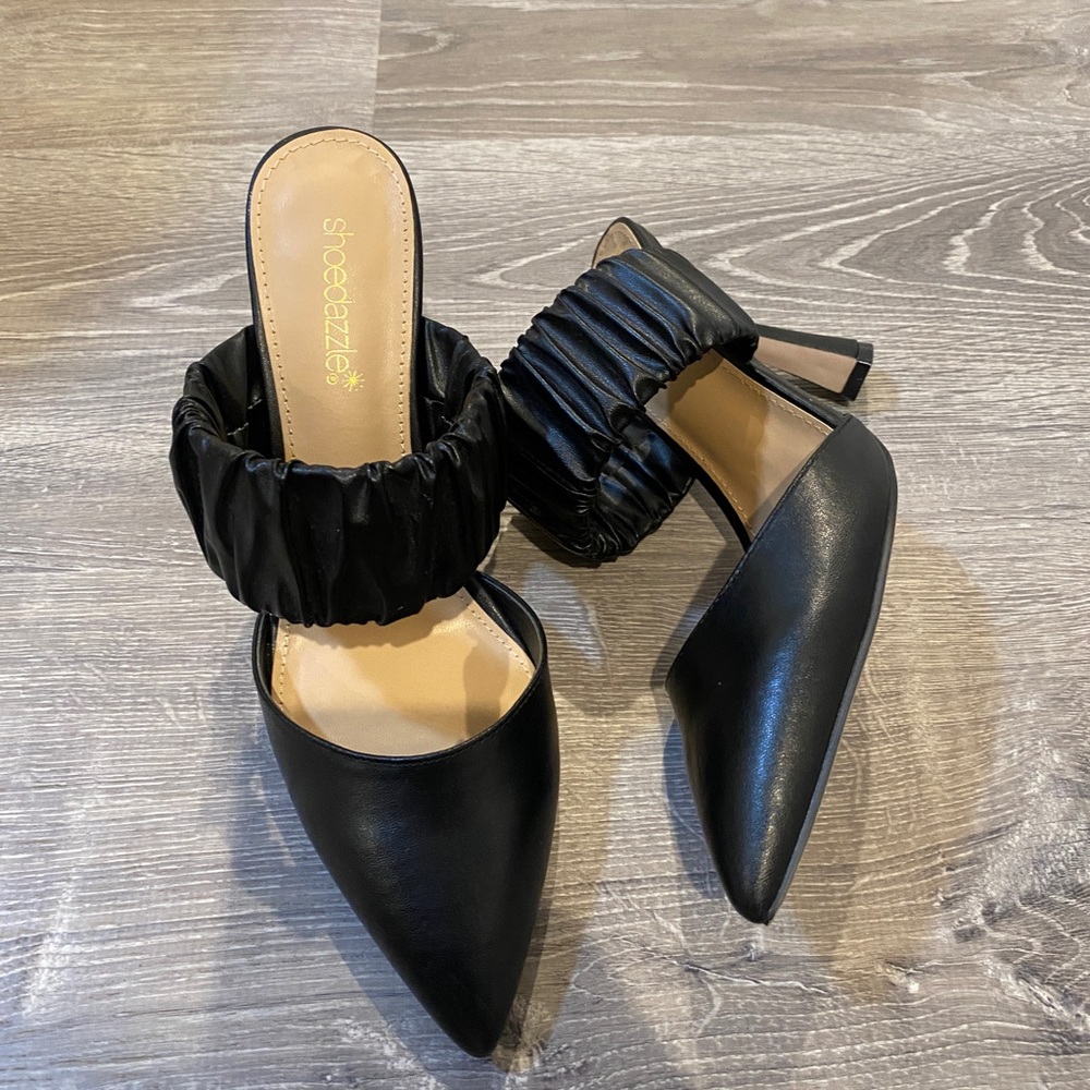 Sheodazzle black heel for women